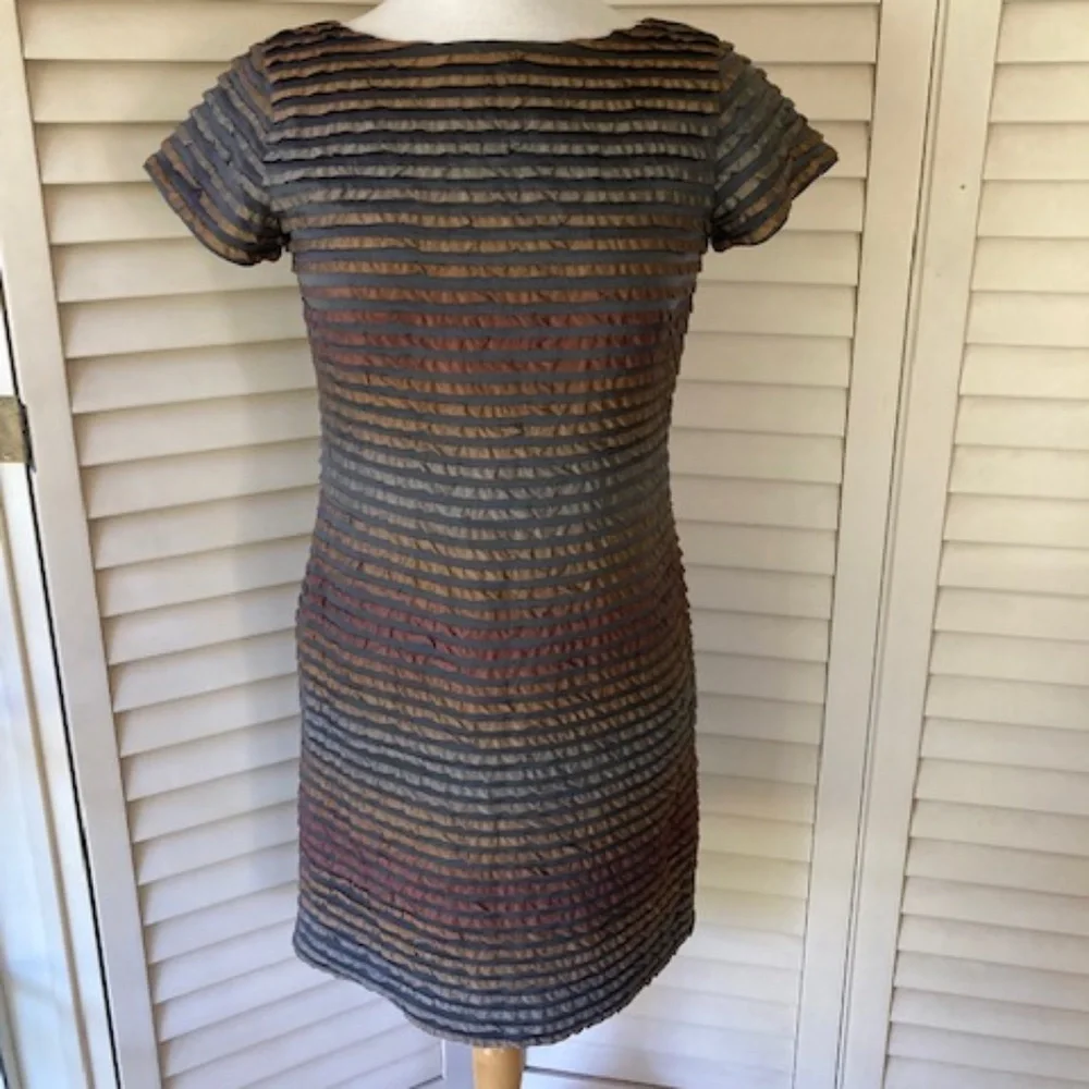 Behnaz Sarafpour Silk Blend Shift Dress - Picture 12 of 13